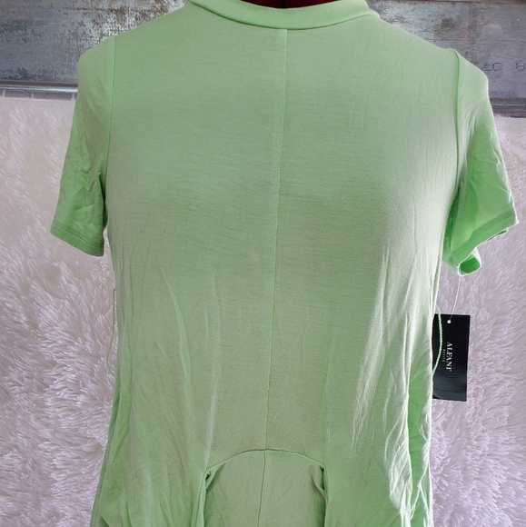 Alfani Tops - Alfani Neon Green PP Tshirt